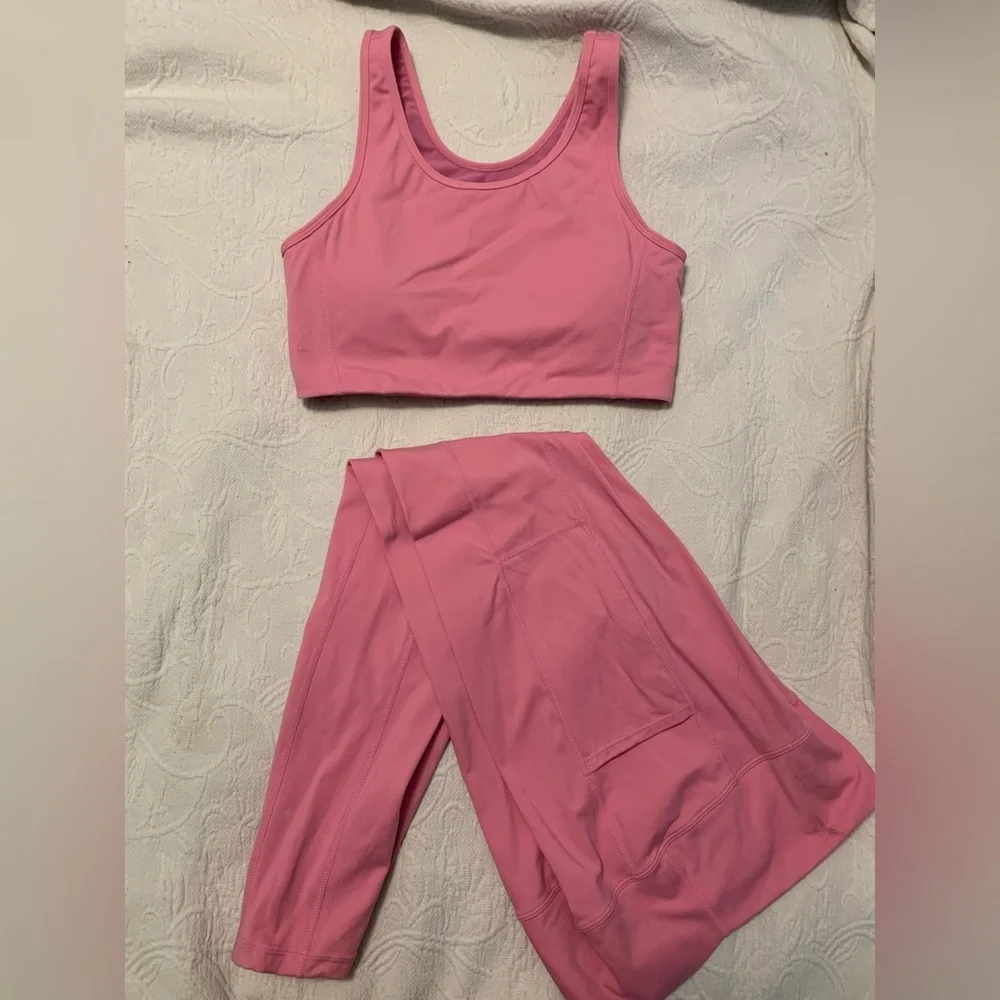 Pink Workout Set - Picture 3 of 7